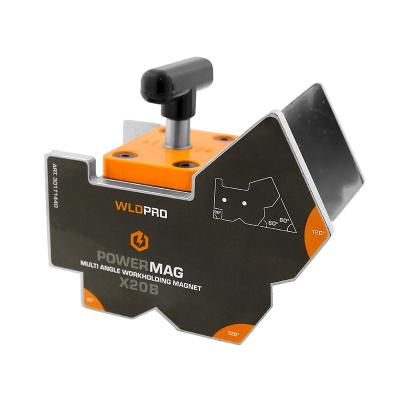 WLDPRO POWERMAG X20B Multiple Angle Welding clamp with on/off function (490N/50kg)